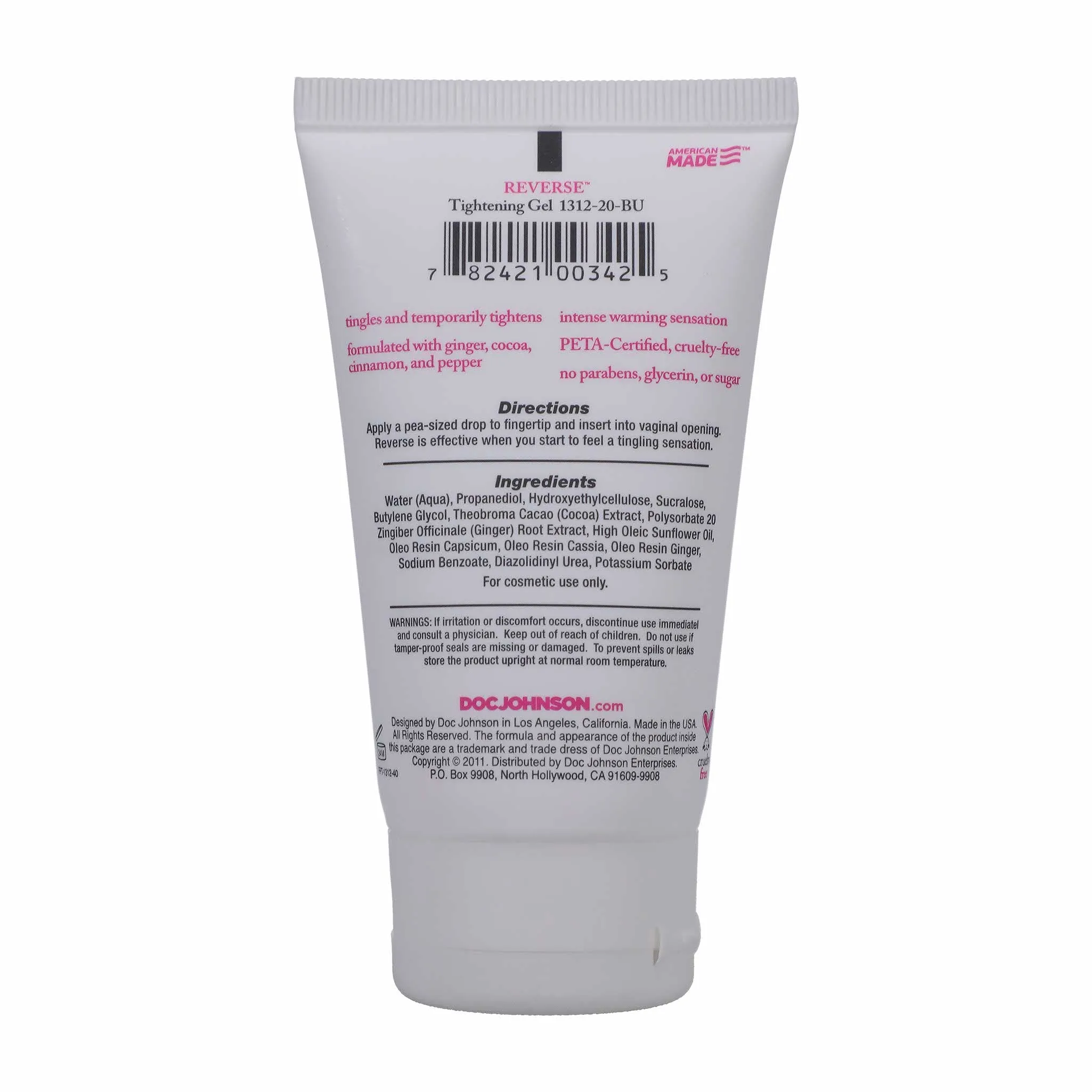 Doc Johnson Intimate Enhancements Reverse - Tightening Gel