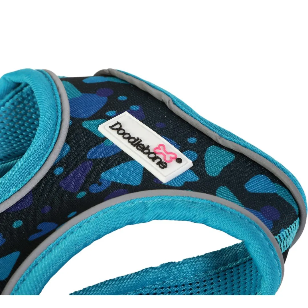 Doodlebone Snappy Dog Harness - Electric Party