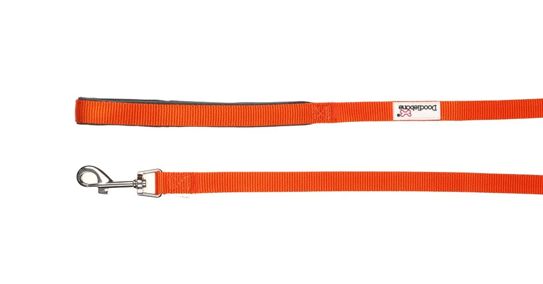 Doodlebone Snappy Step In Dog Harness - Tangerine Orange
