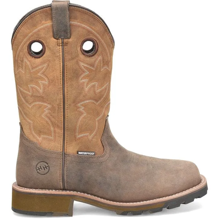 Double H Men's Abner Waterproof Brown Composite Toe Work Boots DH5353