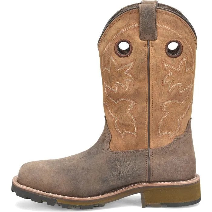 Double H Men's Abner Waterproof Brown Composite Toe Work Boots DH5353