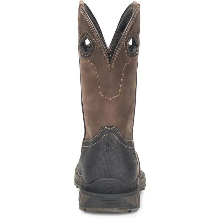 Double H Men's Phantom Rider Visor Dark Brown Waterproof Composite Toe Work Boots DH5396