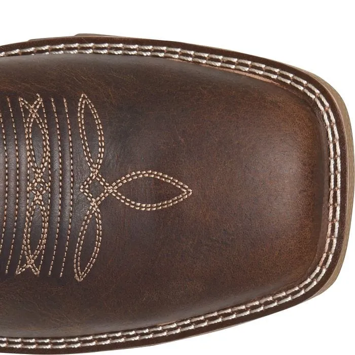 Double H Men's Phantom Rider Visor Dark Brown Waterproof Composite Toe Work Boots DH5396