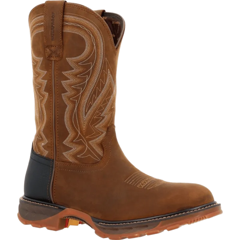 Durango Men's Maverick XP Waterproof Round Toe Work Boots DDB0481