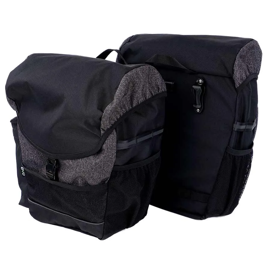 Evo Graphite Series Bicycle Pannier Set