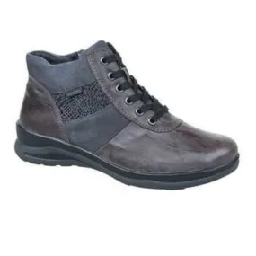 Fidelio Mikayla Wide Ankle Boot (Women) - Pewter/Combi