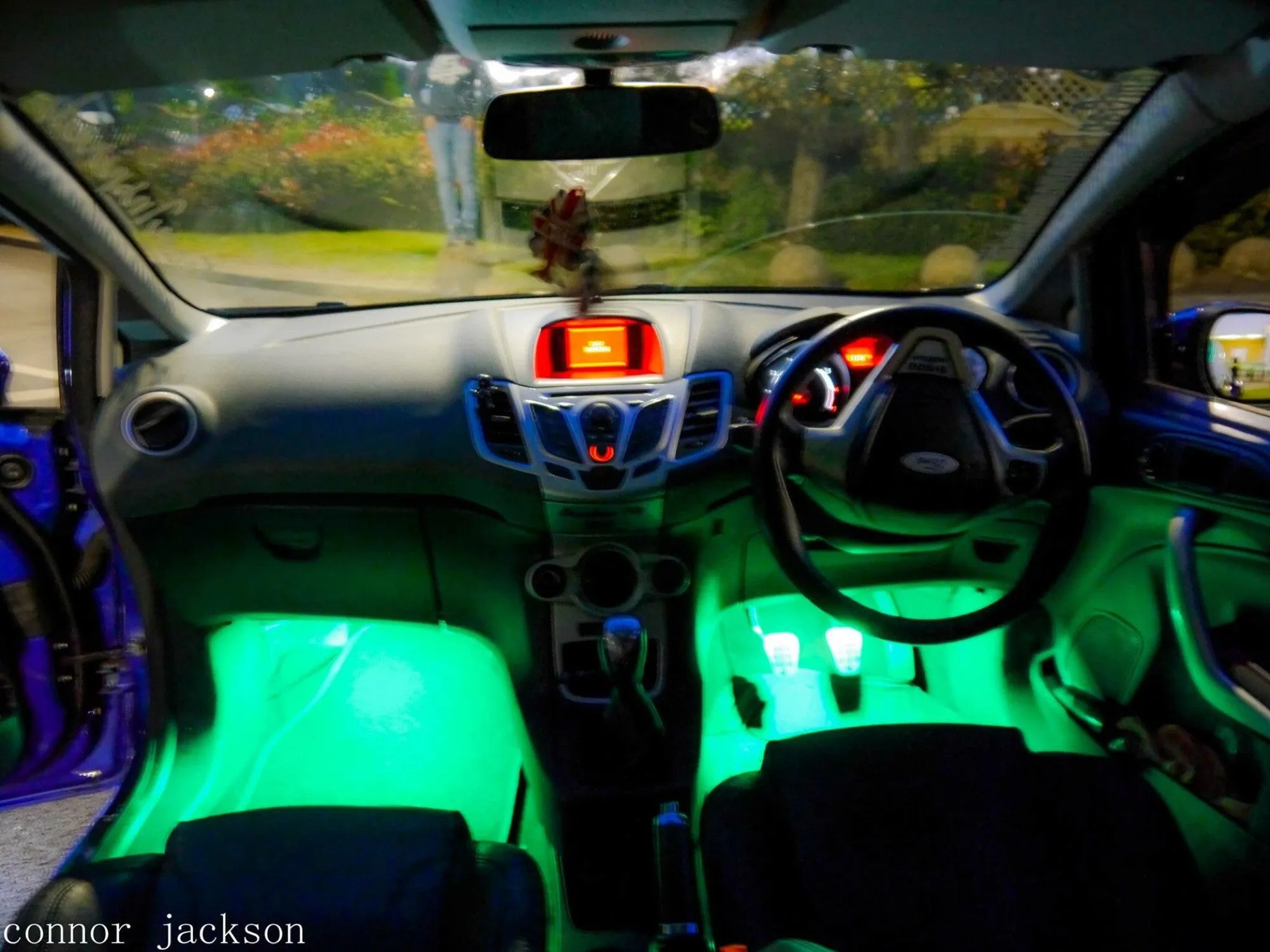 Fiesta mk7 ST #Enhanced Interior light kit