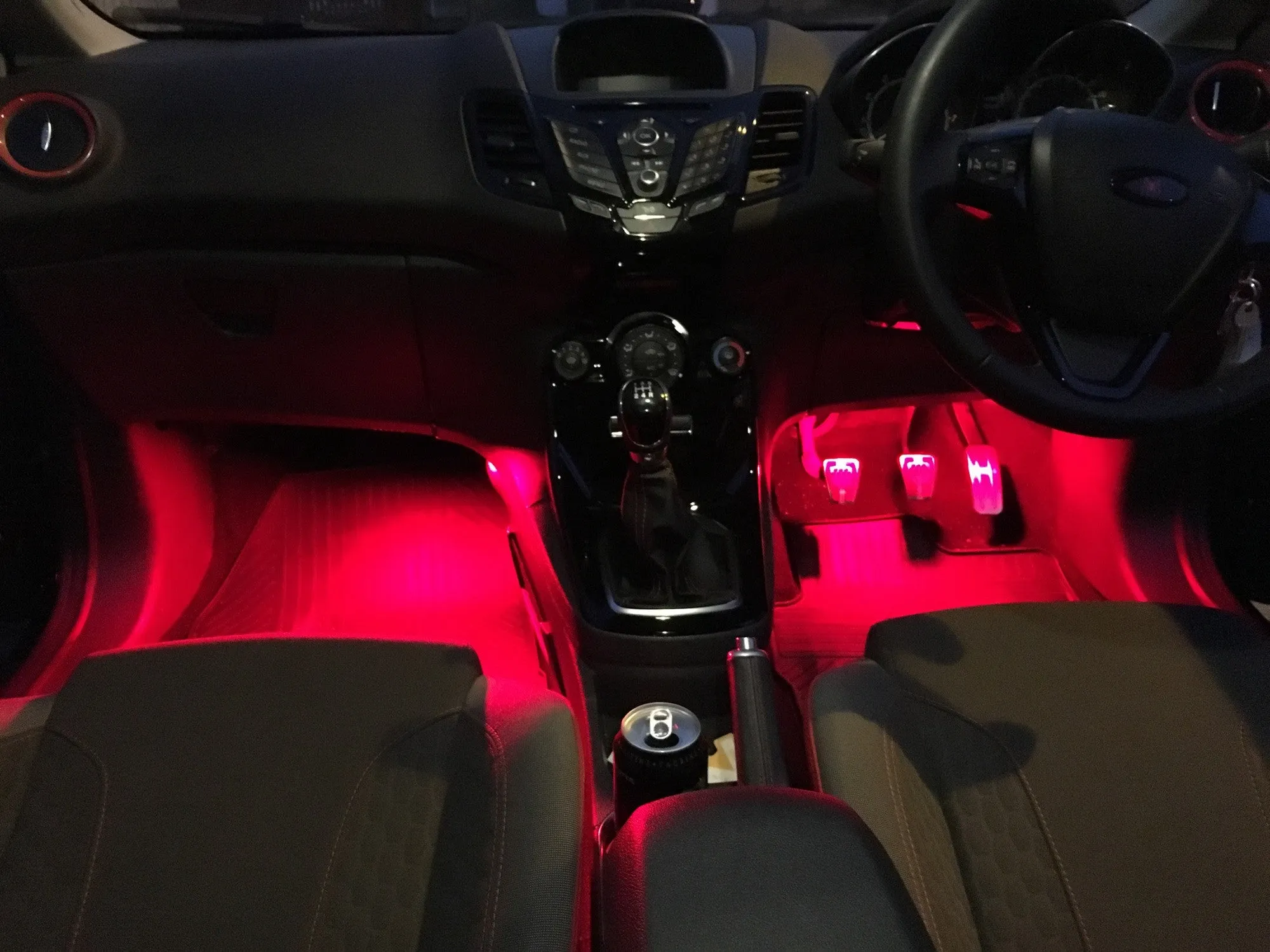 Fiesta mk7 ST #Enhanced Interior light kit