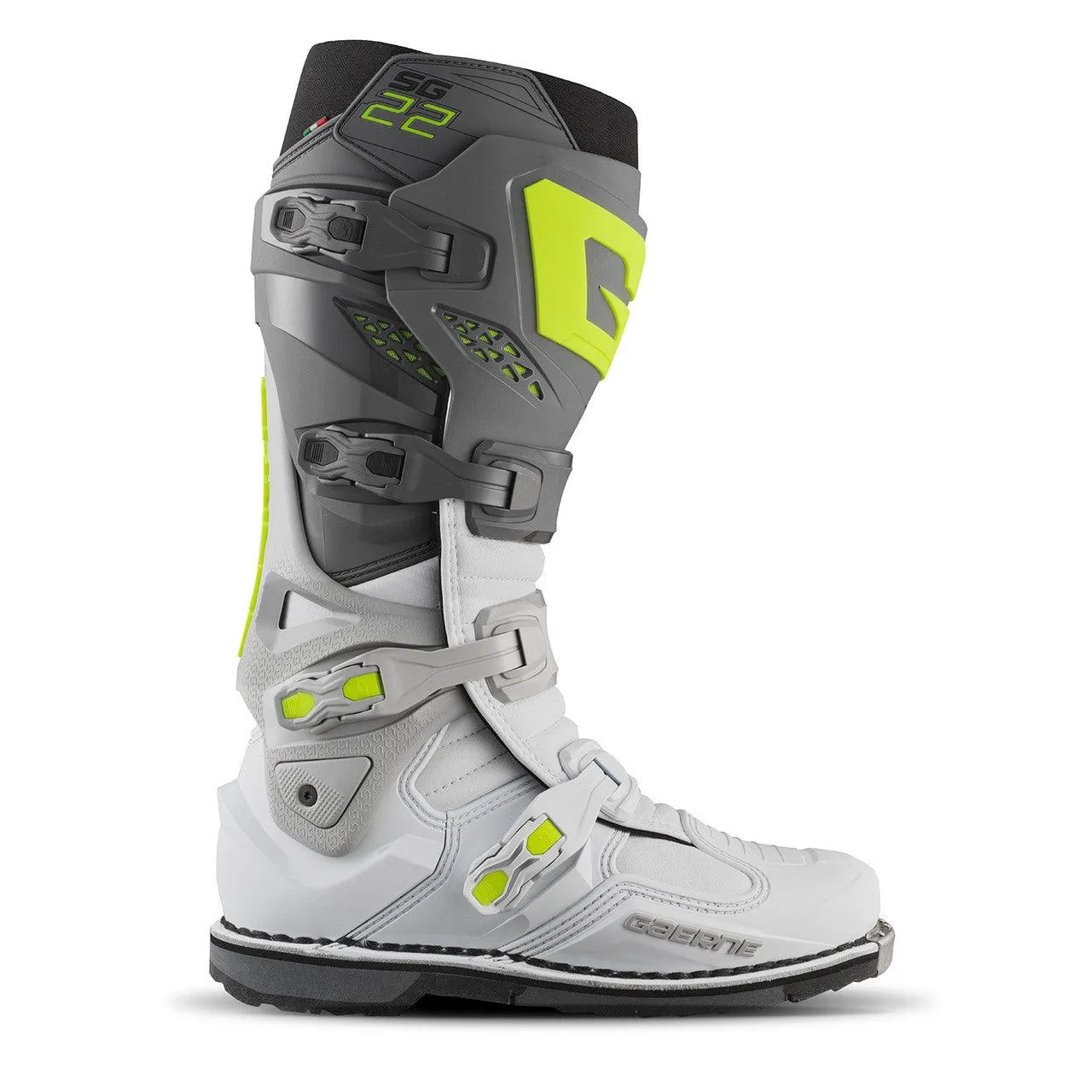 Gaerne SG-22 Boots - Anthracite/White/Grey