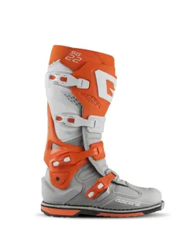 Gaerne SG22 Orange White Grey Motocross Boots
