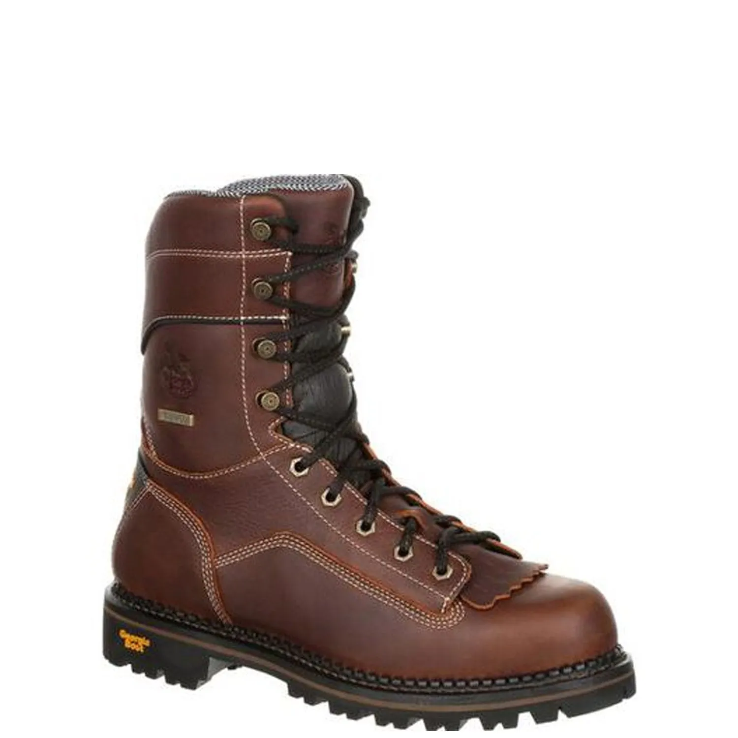 Georgia Boot Men's AMP LT 9" Waterproof EH Comp Toe Low Heel Logger Boot