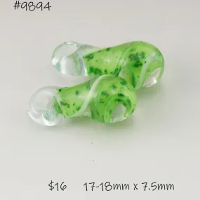 Green Sparkle Twist Mini Drips