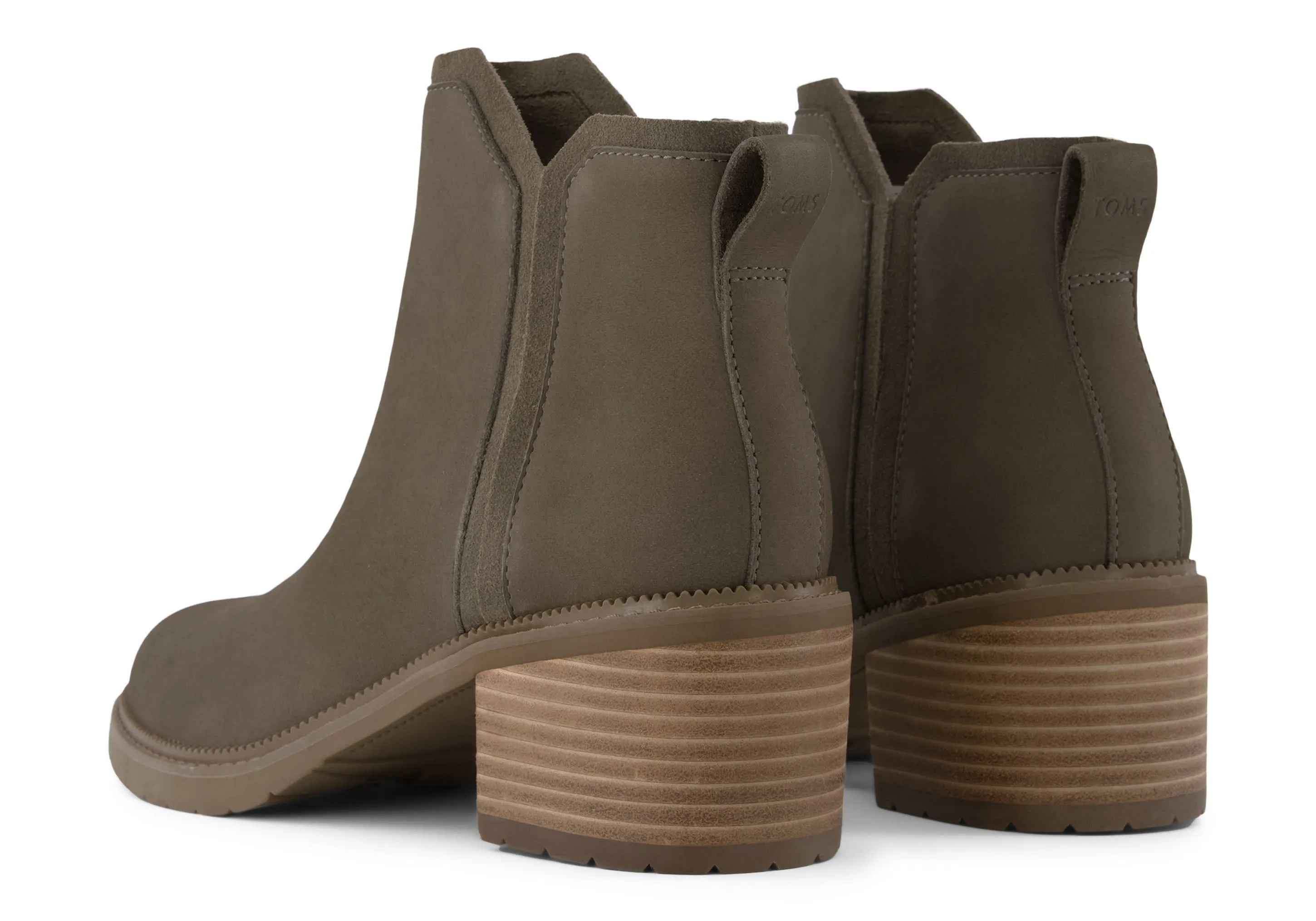 Hailey Heeled Boot - Canteen Leather