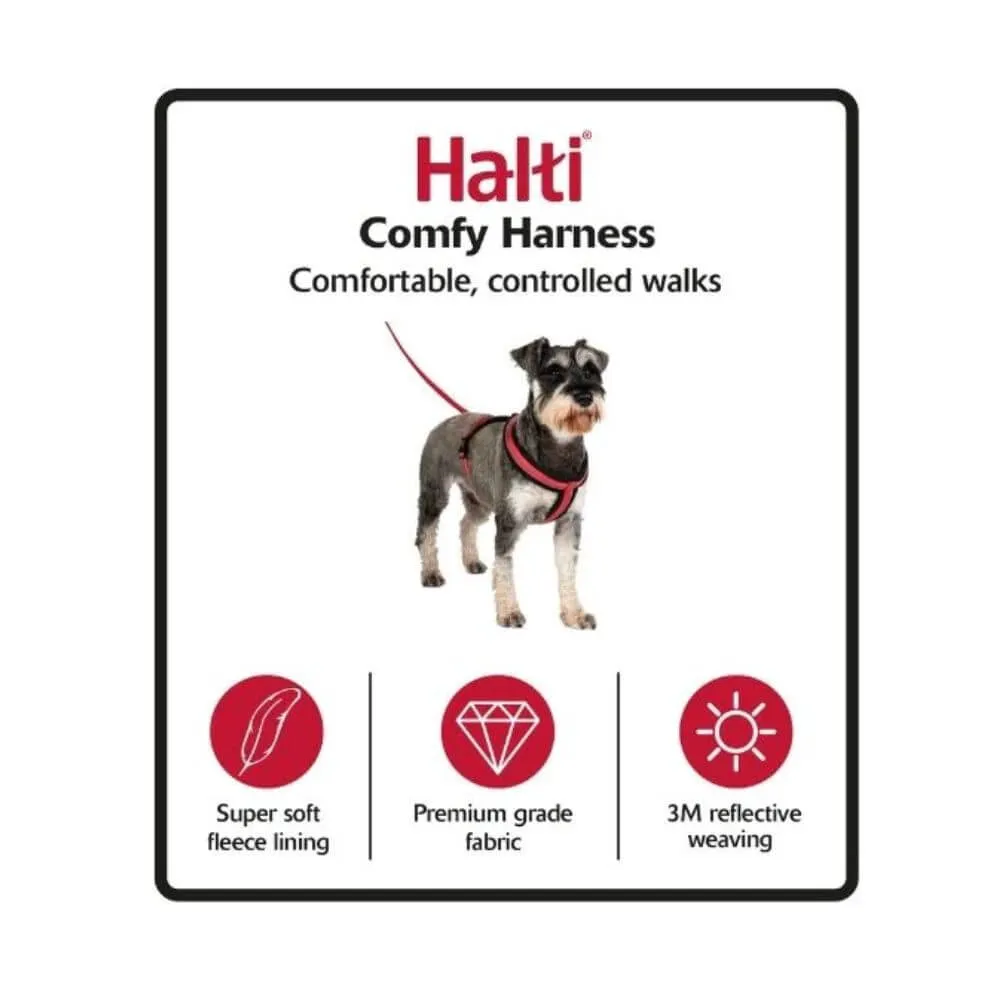 Halti Comfy Dog Harness in Red