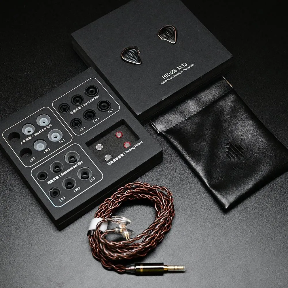 Hidizs MS3 2BA 1DD Hybrid HiFi In-Ear Monitors