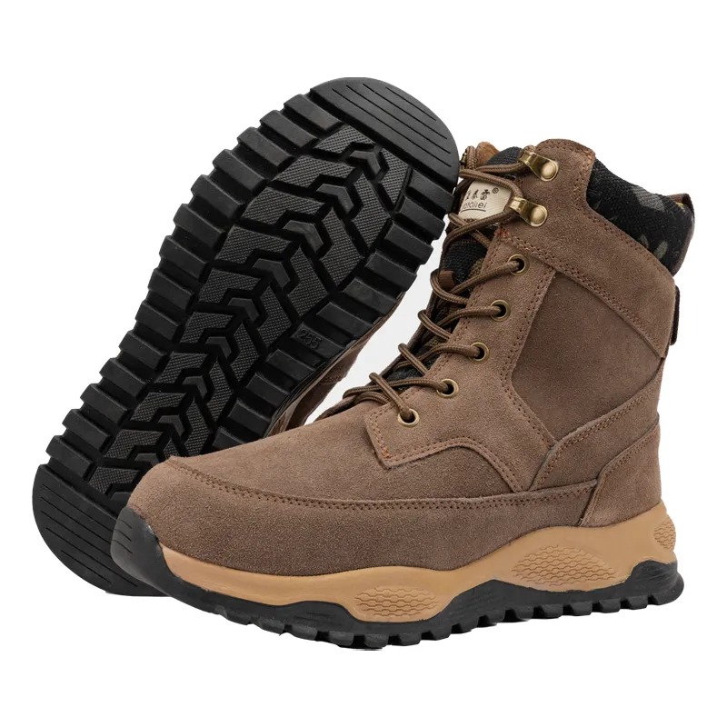 High Ankle Leather Safety Boots for Winter(GM-M24102)