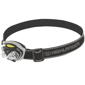 Highlander Spark 4 2 LED Head Torch Black / Silver