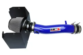 HPS Blue Shortram Air Intake   Heat Shield for 2016-2022 Toyota Tacoma 3.5L V6