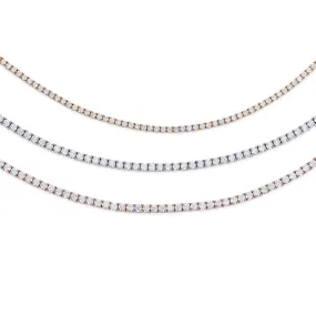 JULIETTE DIAMOND TENNIS NECKLACE
