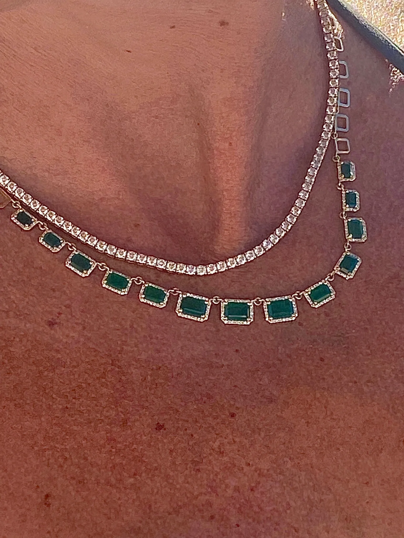 JULIETTE DIAMOND TENNIS NECKLACE
