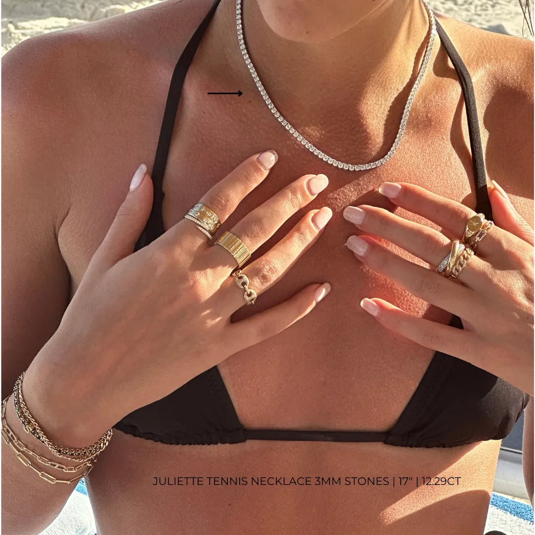 JULIETTE DIAMOND TENNIS NECKLACE