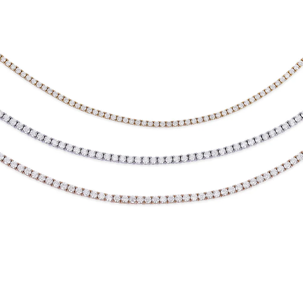 JULIETTE DIAMOND TENNIS NECKLACE