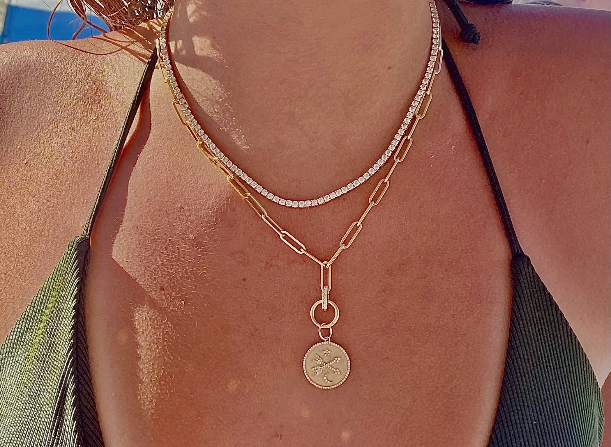 JULIETTE DIAMOND TENNIS NECKLACE