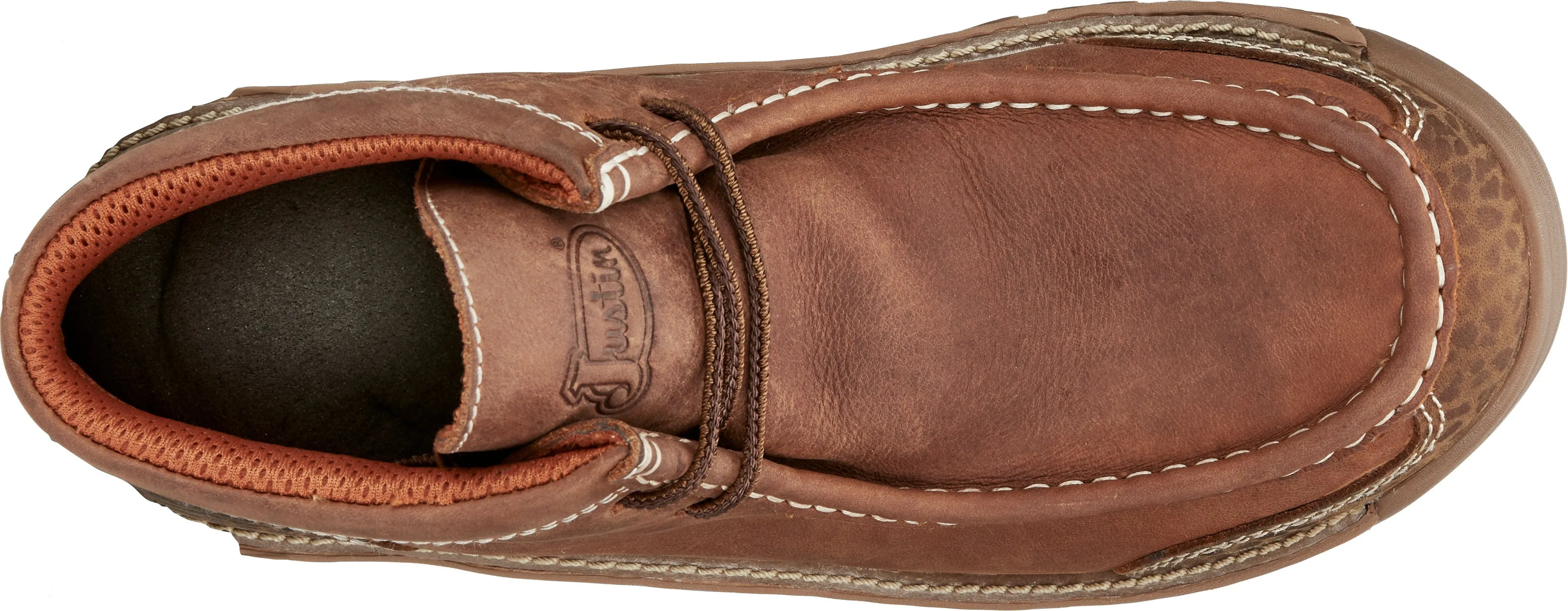 Justin Men's Crafton Barley Brown Waterproof Work Shoe SE251