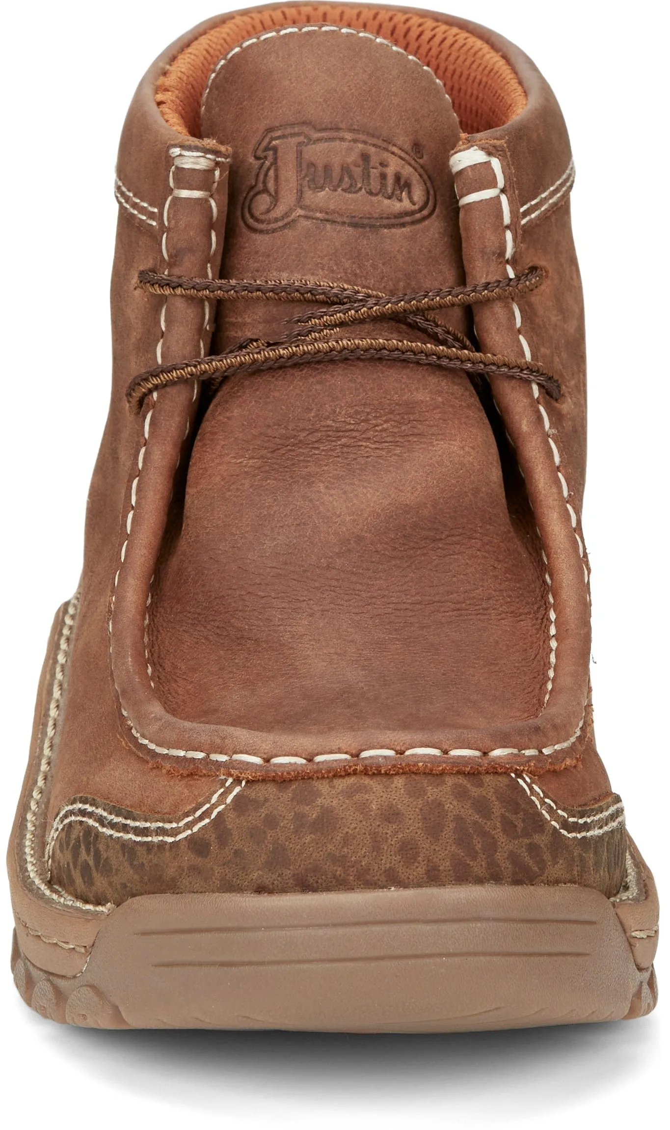 Justin Men's Crafton Barley Brown Waterproof Work Shoe SE251