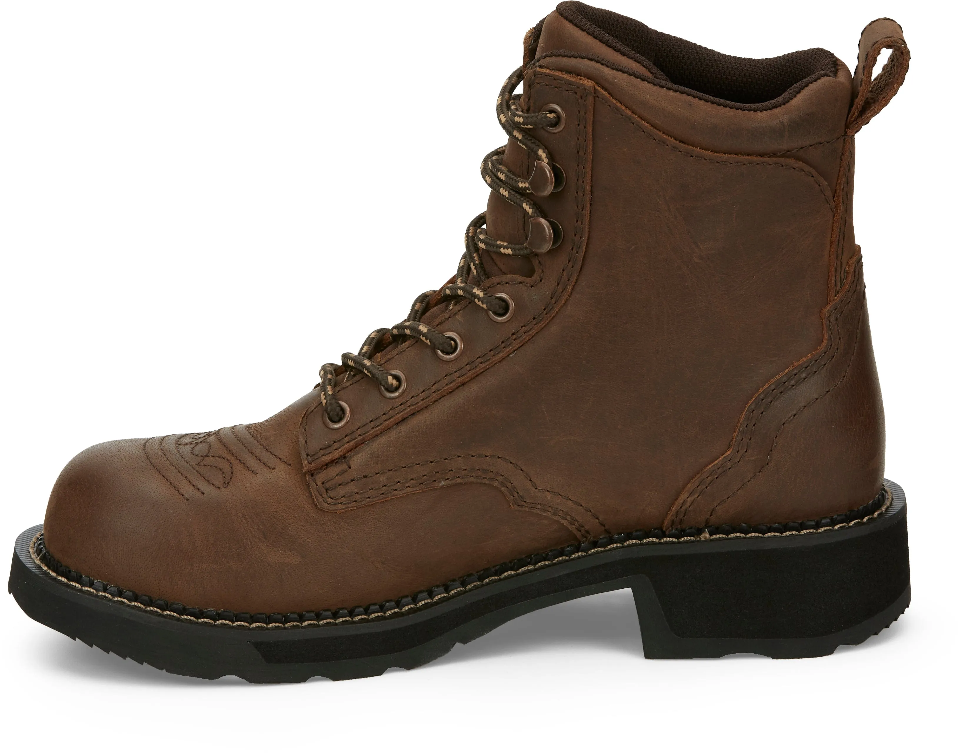Justin Women's Gypsy Katerina Waterproof Steel Toe Lace Up Work Boots GY985