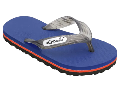 Kids Locals Slippers Striped Rubber Flip Flops from Hawaii