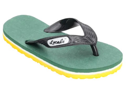 Kids Locals Slippers Striped Rubber Flip Flops from Hawaii
