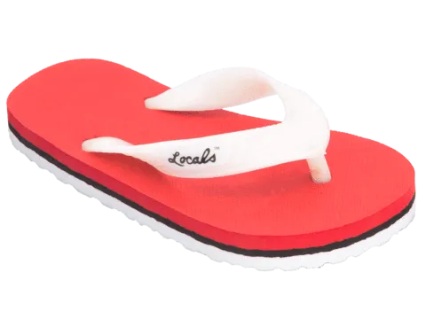 Kids Locals Slippers Striped Rubber Flip Flops from Hawaii