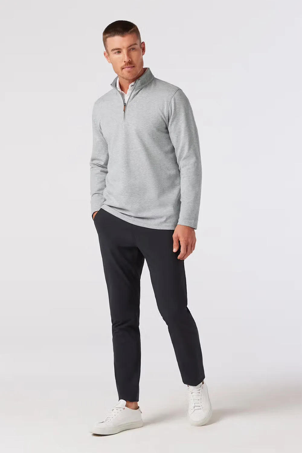KPI QUARTER ZIP Cool Grey Heather