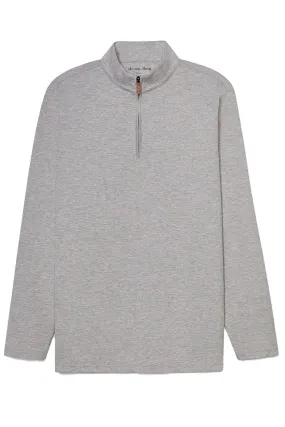 KPI QUARTER ZIP Silver Heather