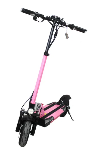 LEADERS Electric Scooter Pink Stripe without seat