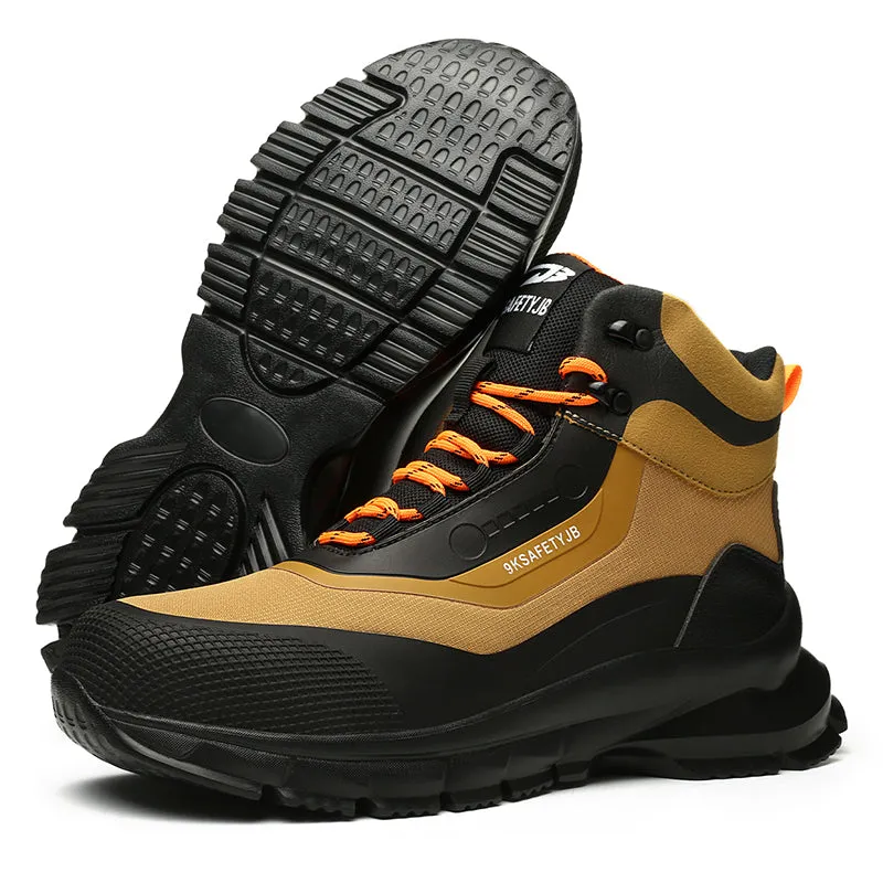 Leather Industrial Safety Boots for Men(JB-925)