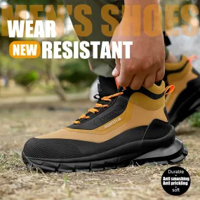 Leather Industrial Safety Boots for Men(JB-925)