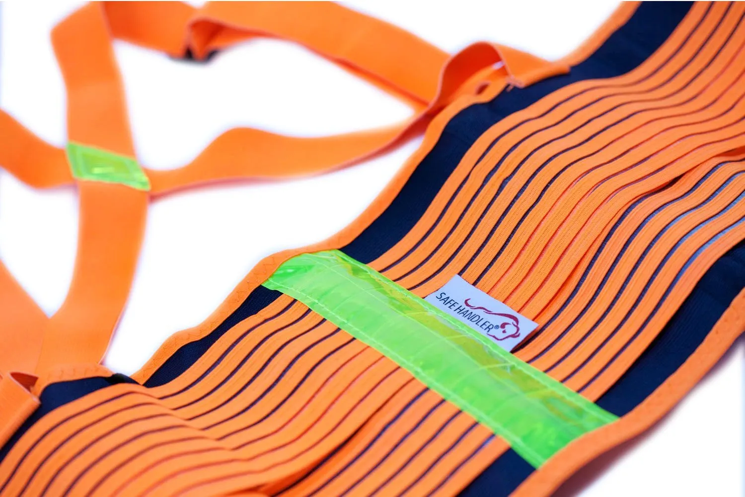Lifting Support Weight Belt, Reflective Lower Back Brace Protects