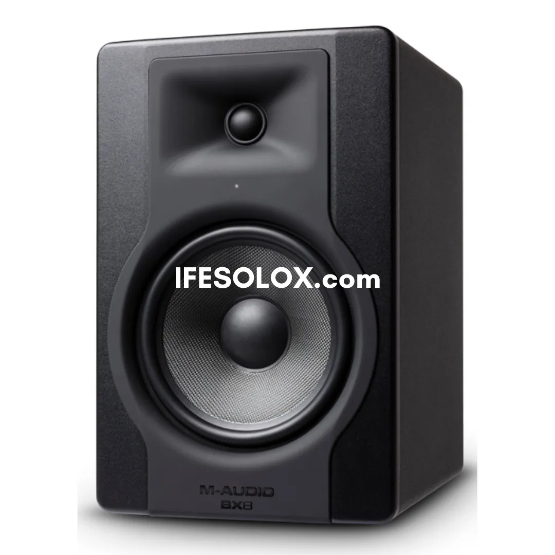 M-AUDIO BX8 D3 Dual (2-Way) 8" 150W Powered Studio Monitor Speaker for Music Production and Mixing - Brand New