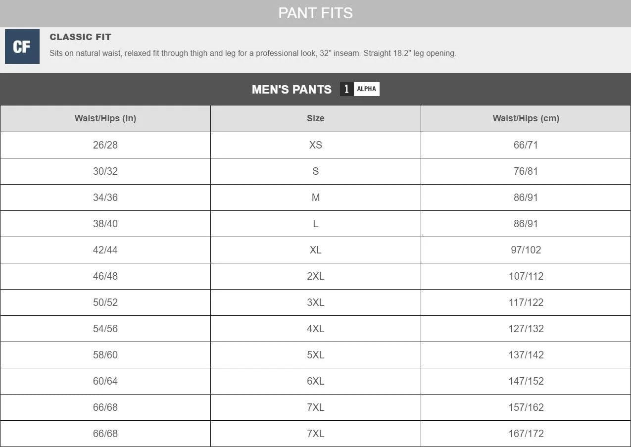 Men'S Essential Baggy Chef Pants