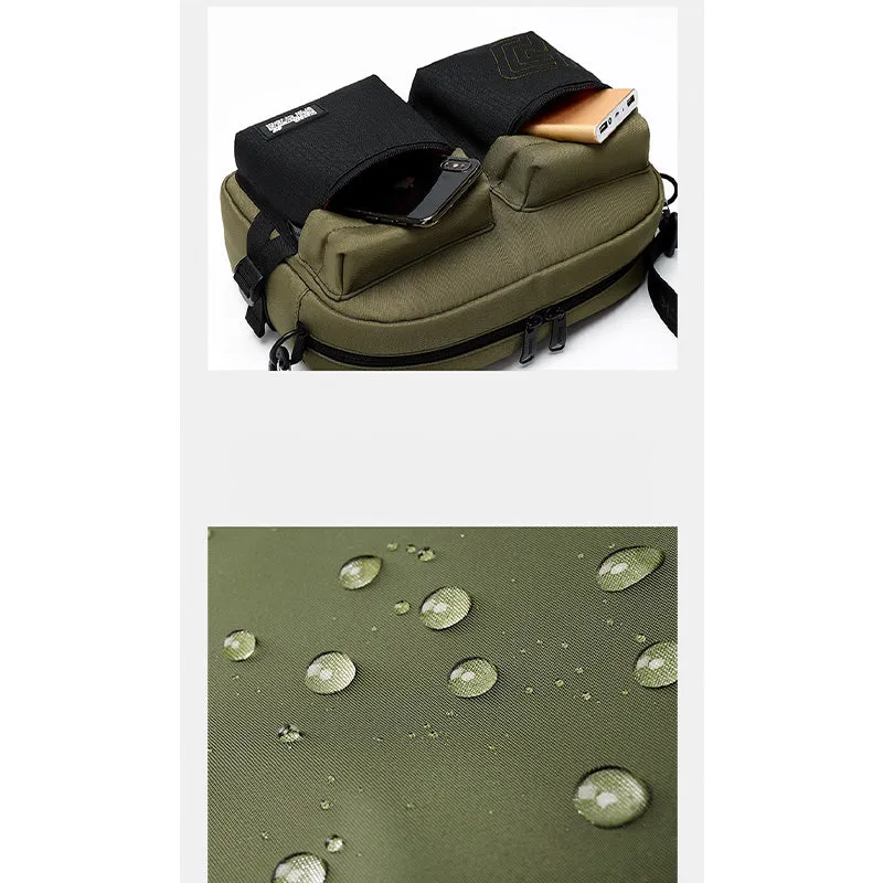Messenger Bag for Men Streetwear Medium Satchel Bag for School Work