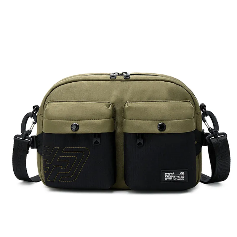 Messenger Bag for Men Streetwear Medium Satchel Bag for School Work