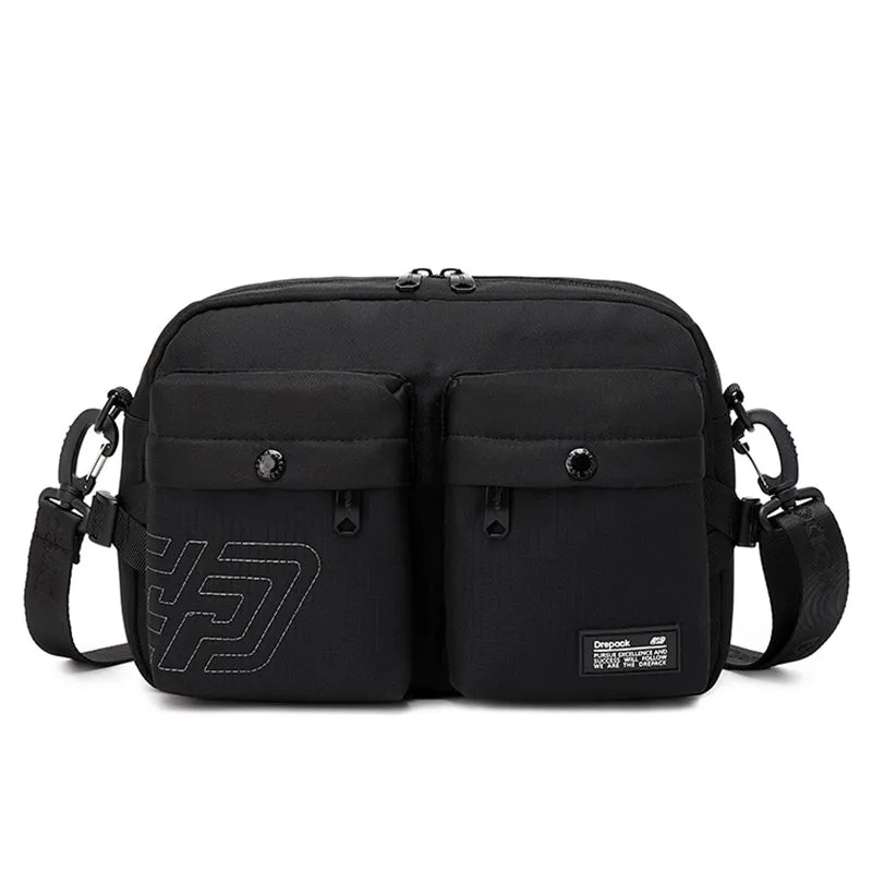 Messenger Bag for Men Streetwear Medium Satchel Bag for School Work