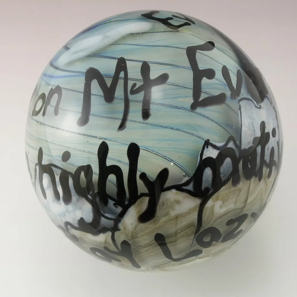 Mt Everest Motivation Marble