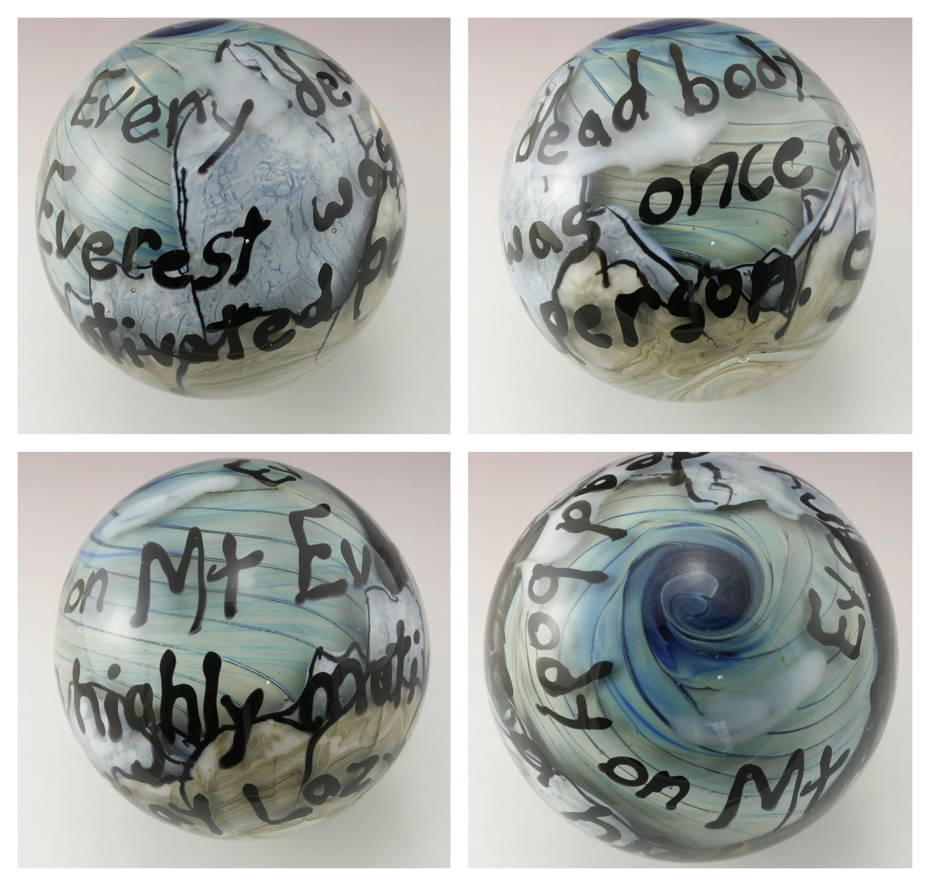 Mt Everest Motivation Marble