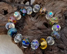 Multicolor Orphan Lampwork Beads SRA