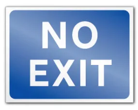 NO EXIT (Post/Fence Fix)