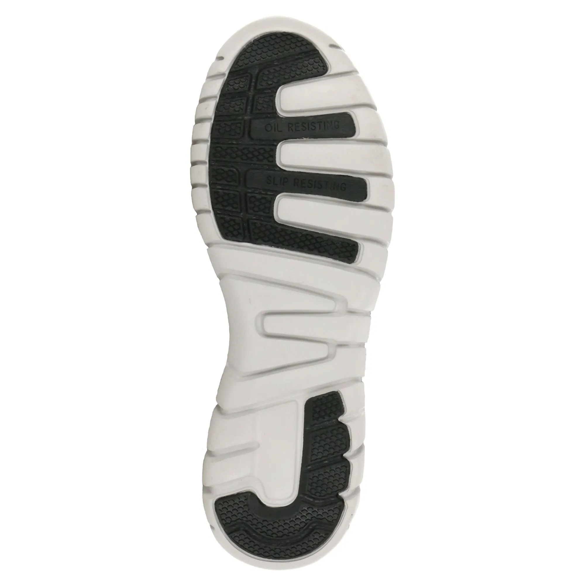 NT Work Men's Phoenix Charcoal Alloy Toe Slip-Resistant Athletic Work Shoe