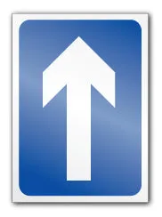 One way symbol (Post/Fence Fix)